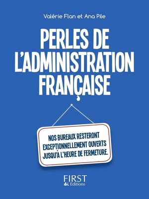 cover image of Le Petit Livre des Perles de l'administration française